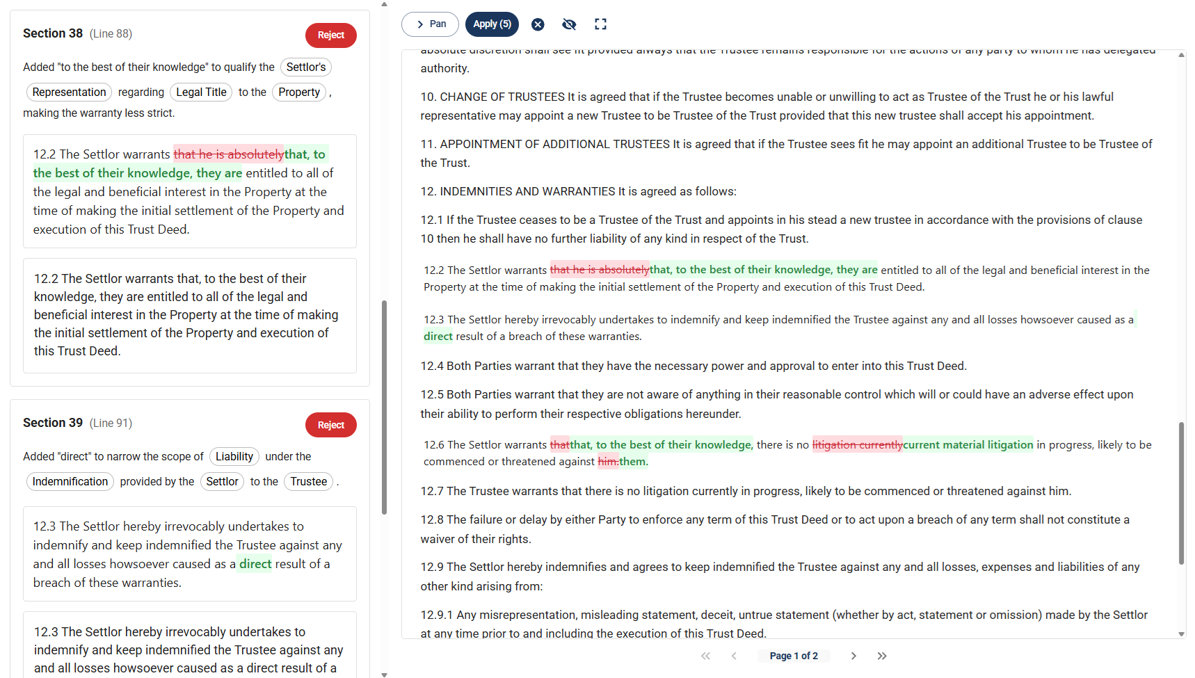 Grounded legal AI explanation referencing knowledge graph nodes