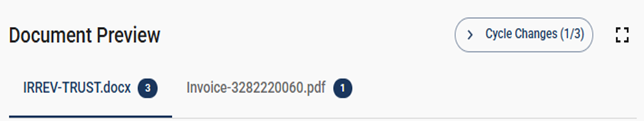 Multi-document edits feature