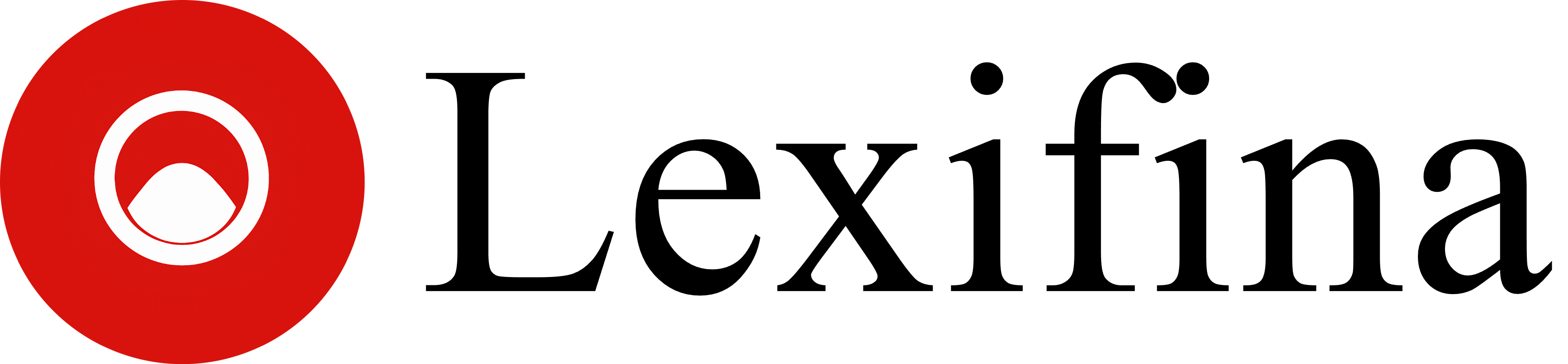 Logo with black text